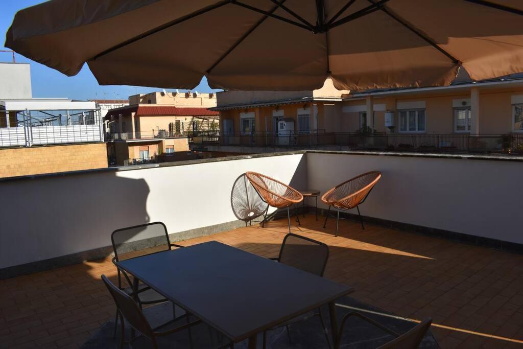 Ferienwohnung Attic With Terrace On Conca D'Oro Rom Exterior foto